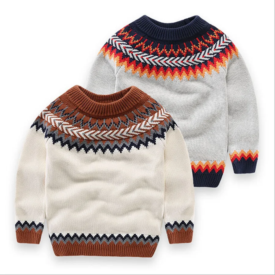 ᑐNew Arrival Boy Sweater Pullover Pullover Kids Top ...