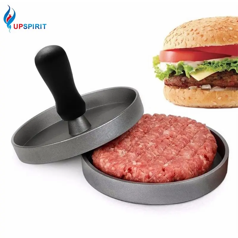 

Upspirit Hamburger Press Aluminum Alloy Burger Bacon Maker Manual Meat Patty Mold Kitchen Poultry Tools BBQ Grill Accessories