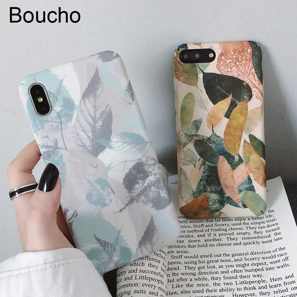 LACK Gold Plating Banana leaf Case for iphone 11 11Pro Max XS Max X XR 6 6S 7 Plus phone Case Luxury laser Back Cover Capa Coque