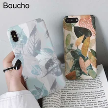 Винтажный чехол для телефона Boucho s для iphone 11Pro Max XR XS MAX X, модный матовый чехол для iphone 8, 7, 6, 6s plus, жесткий пластиковый чехол