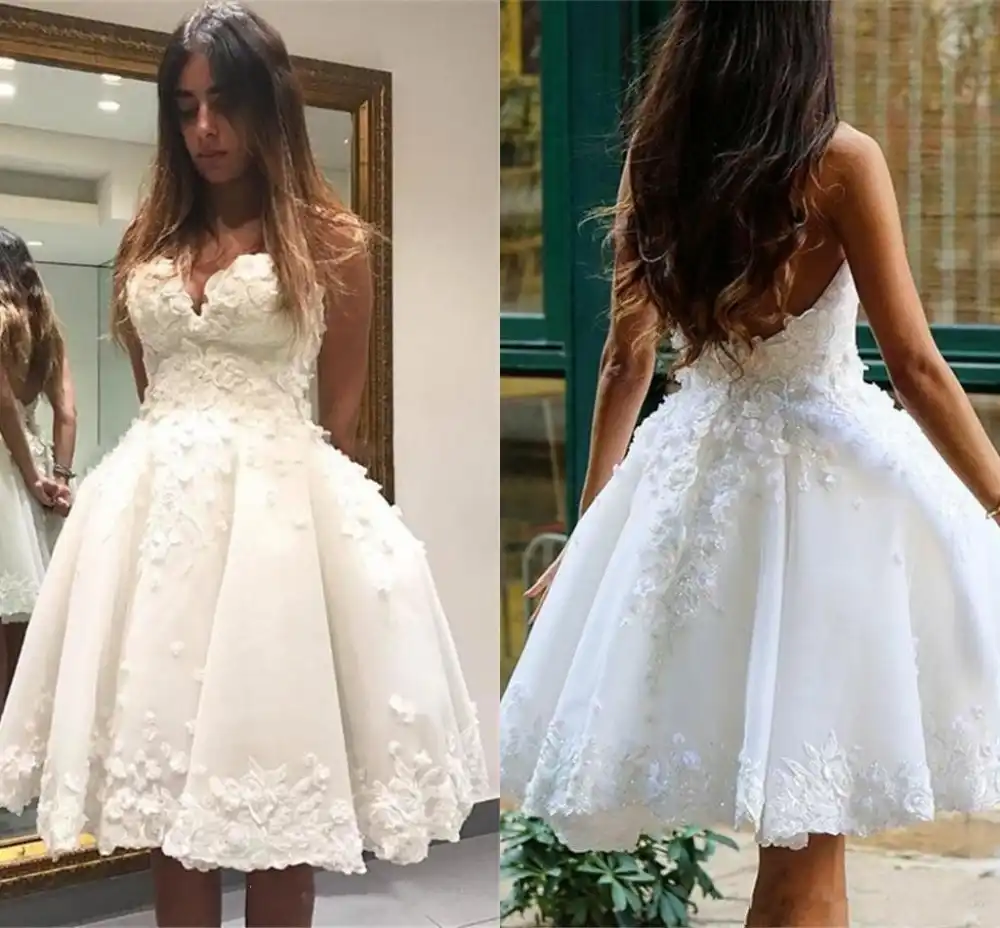 mini plus size wedding dresses
