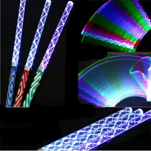 10 шт.! 26 см акриловый светодиодный мигающий волшебные палочки cheer rylic Flash stick Радужный для концертного украшения бара