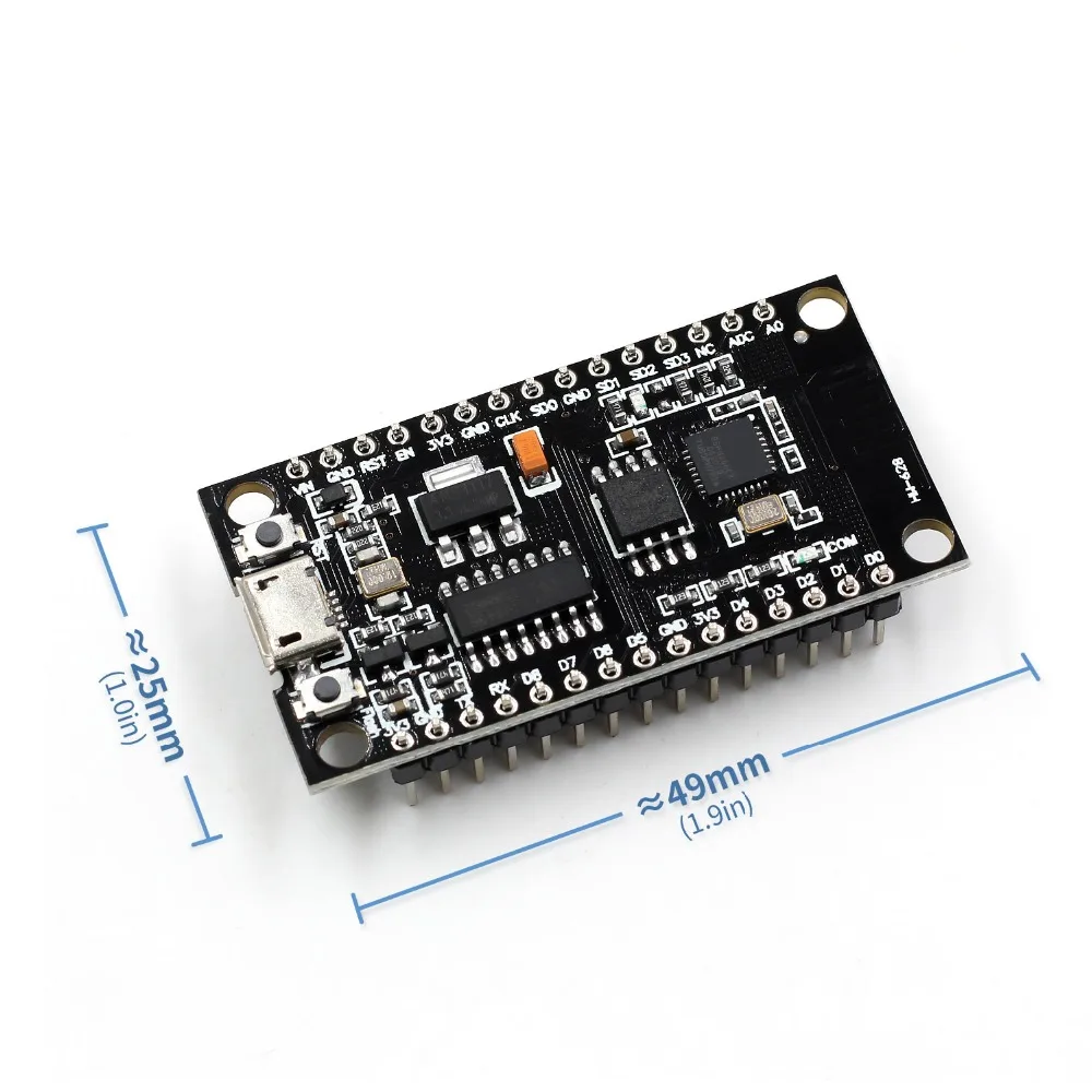 1 шт. V3 NodeMcu Lua wifi модуль интеграции ESP8266+ Дополнительная память 32 м флэш, USB-серийный CH340G