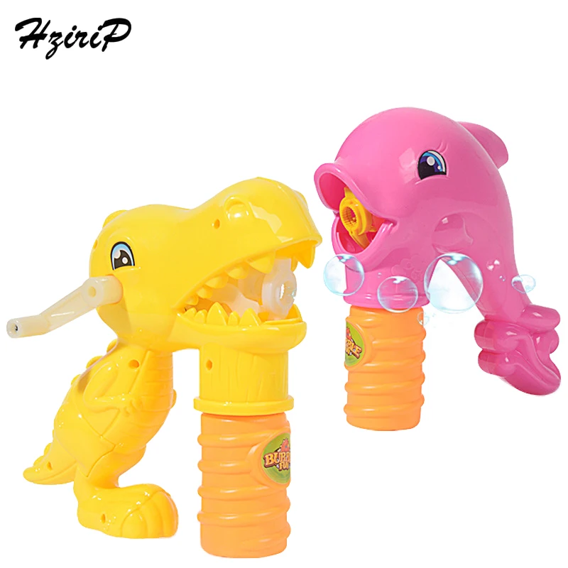 Hzirip Animal Savon Bulle Pistolet Souffleur En Plein Air