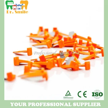 

Dental Prime Teeth Interproximal Plastic Wedge with Protection Steel Matrix