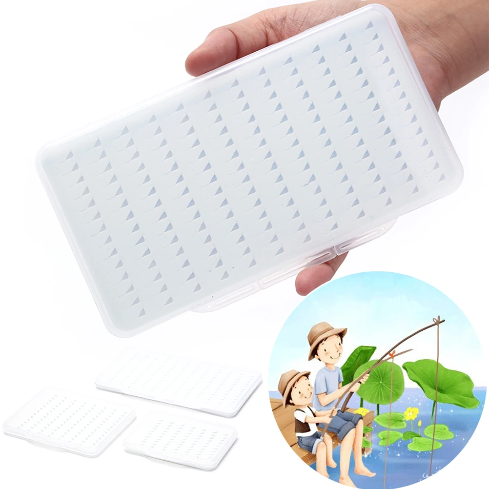

Durable Fly Fishing Box Super Slim With Foam Insert Transparent Hook Box Fly Box S M L Szie