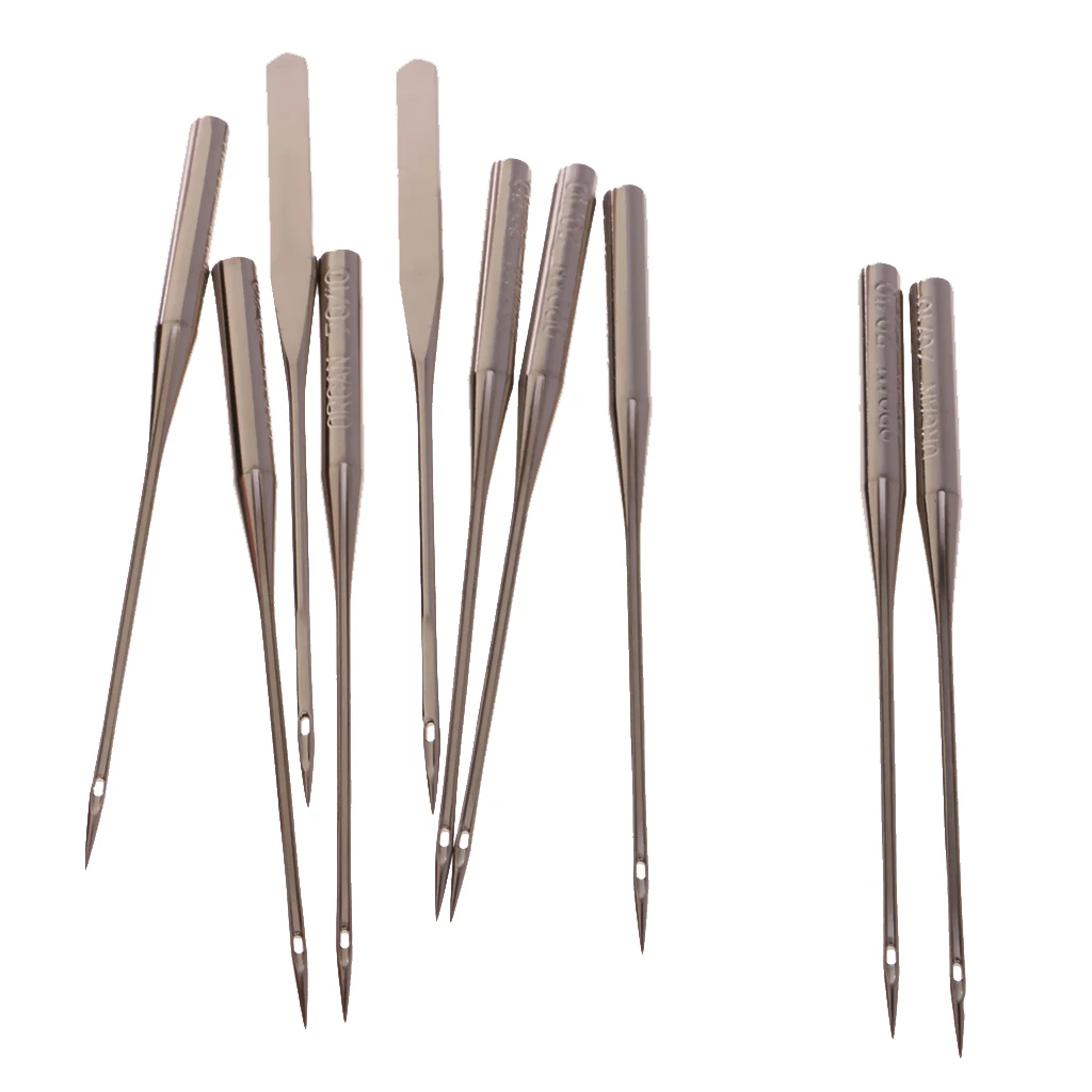 40pcs Sewing Machine Needles Home Threading Needles Size 60/8 65/9 70/10 75/11