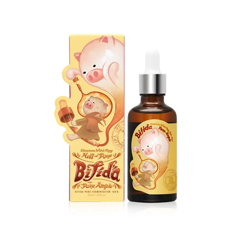 Корейская косметика ELIZAVECCA Hell Pore Bifida чистый детский 50 мл сыворотка для лица уход