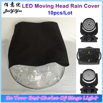 

10x Rain Snow Umbrella Coat For LED Moving Head Wash Beam Light Rain Cover With Transparent Crystal Plastic Suitable For Outdoor