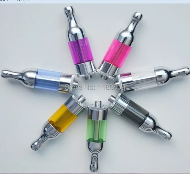 

Leiqidudu 1pcs Protank 1 mega clearomizer 2.5ml pro tank atomizer colorful protank vaporizer