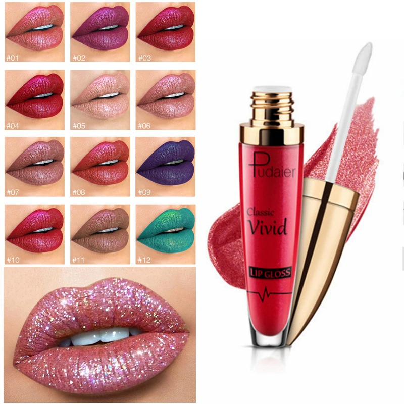 pudaier diamond glitter lipstick