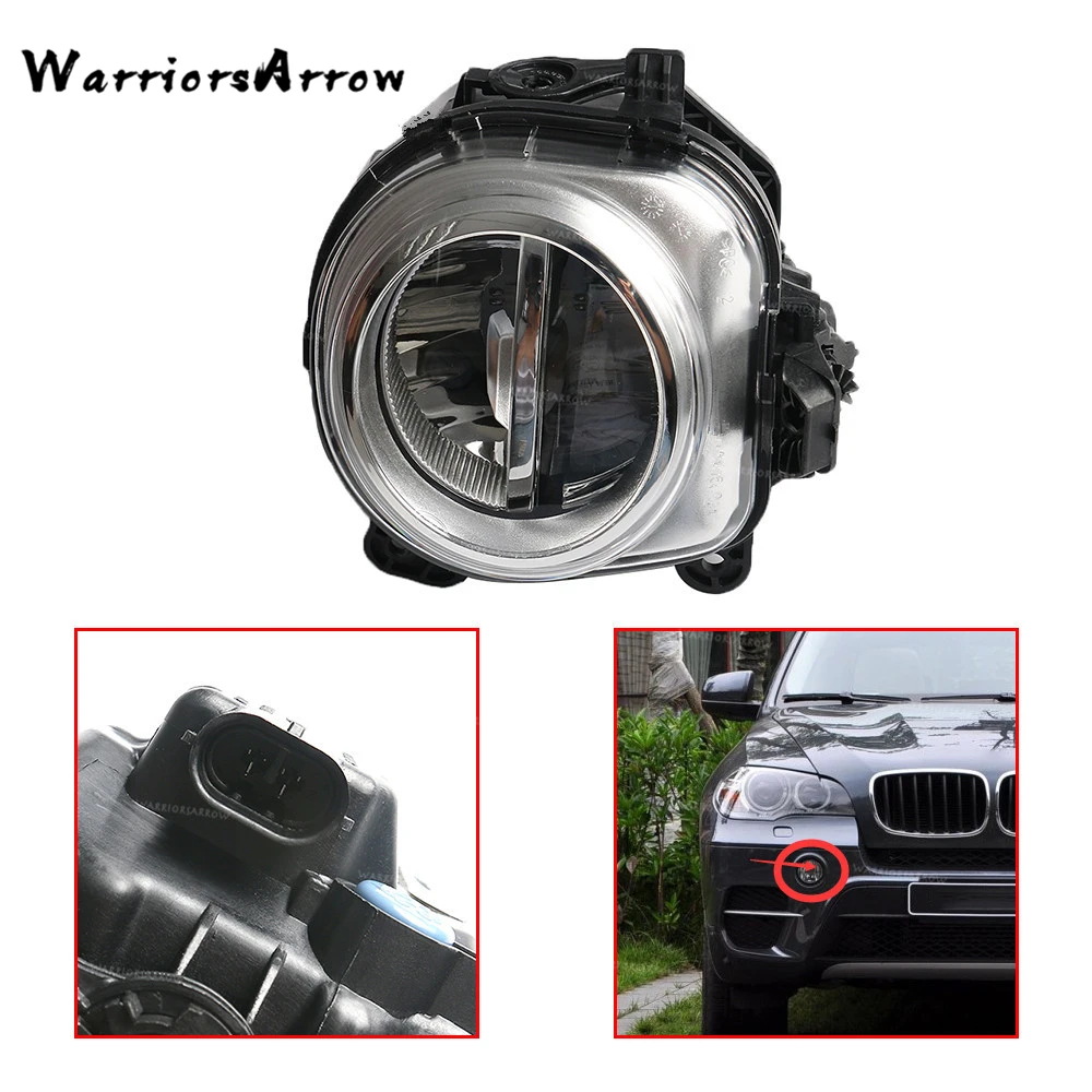 

WarriorsArrow Front Bumper Right Fog Light Lamp LED For BMW X3 F25 X4 F26 X5 F15 F85 X6 F16 2014 2015 2016 63177317252