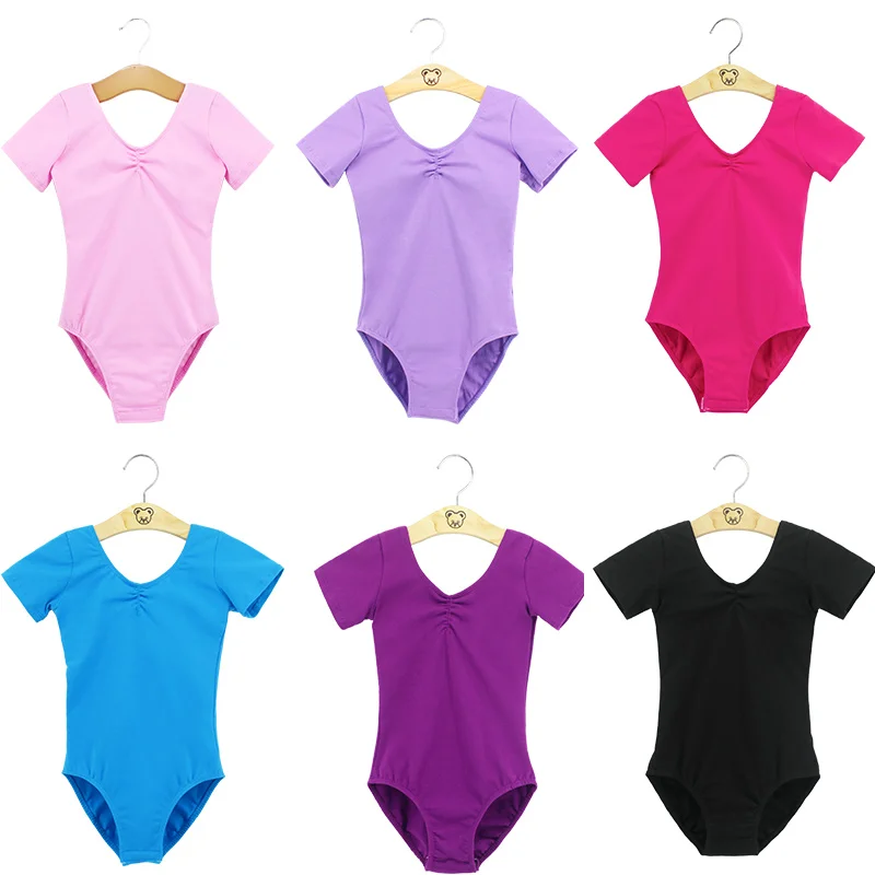 Girls Bodysuit Kids Leotard Gymnastics Dance Bodysuit Dance Clothing