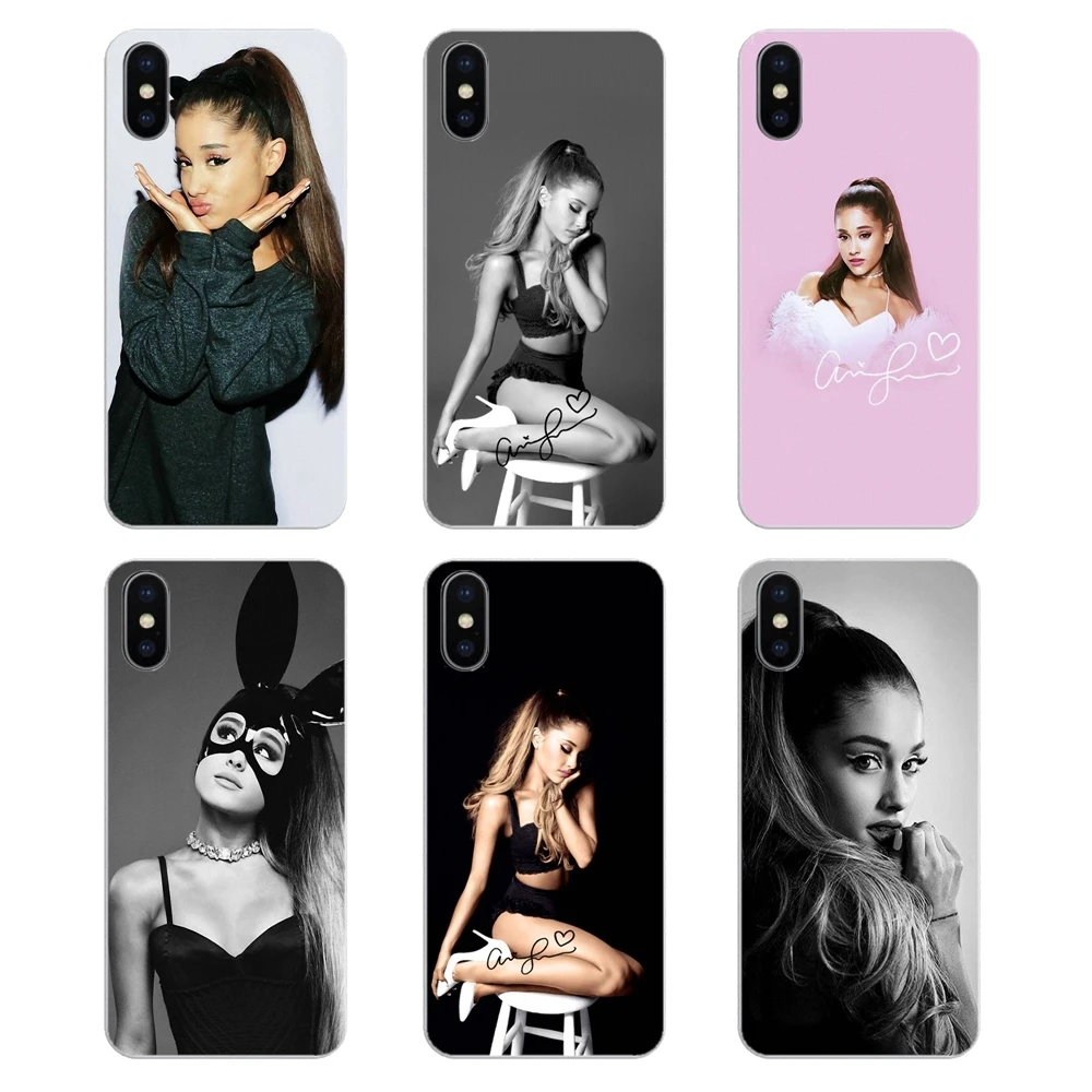 Силиконовый чехол для Samsung Galaxy Note 8 9 S9 S10 A8 A9 Star Lite Plus A6S A9S ariana grande sexy Gril music celebrity Art |