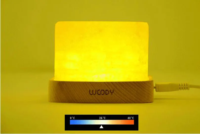 Натуральный Гималайский Воздухоочистители рок соляная ионизирующая лампа изменение цвета Температура индукции USB ночник настольная лампа для жизни