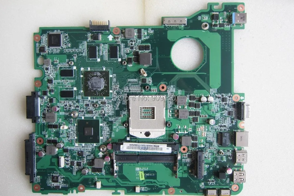 

E732   non-integrated  motherboard for Acer laptop E732  MBNCH06001 DA0ZRCMB6C0