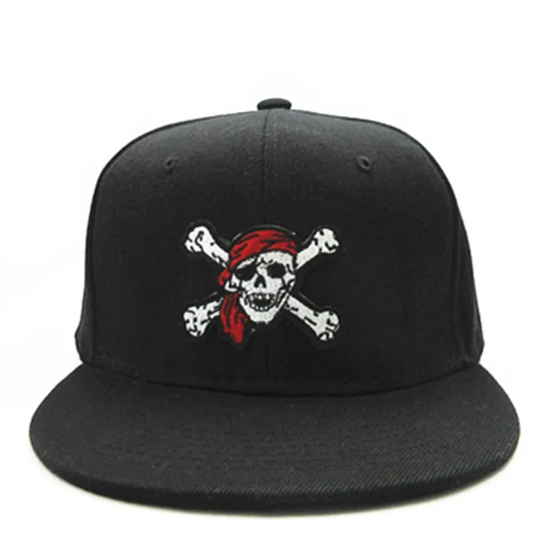 

LDSLYJR Pirate Skull embroidery cotton Baseball Cap hip-hop cap Adjustable Snapback Hats for men and women 141