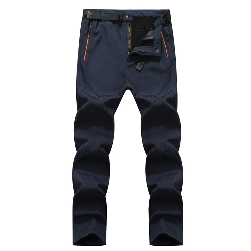 Горные мужские Зимние флисовые софтшелл штаны для спорта на открытом воздухе термальный бренд для пешего туризма треккинга скалолазания лыжного спорта мужские брюки MA071