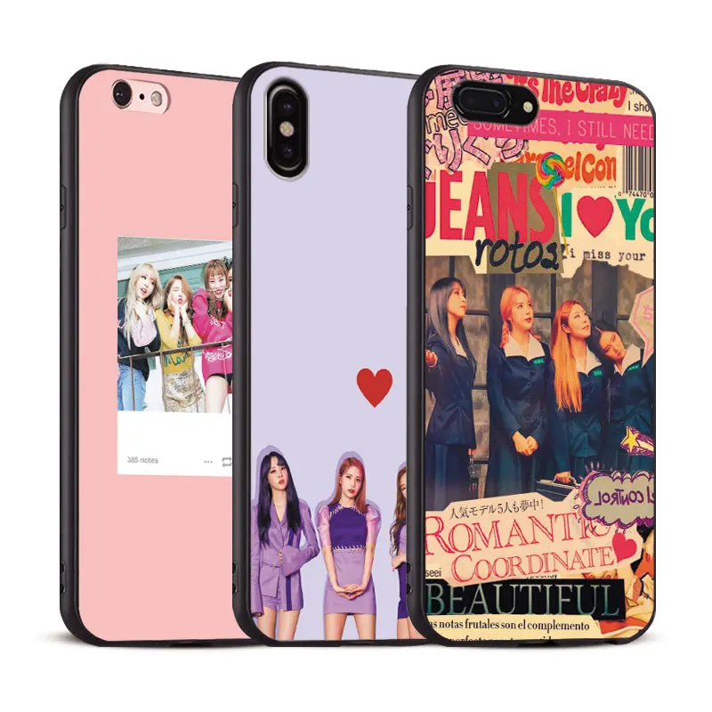 

MAMAMOO Kpop Girl group For Apple iPhone X 8Plus 8 7Plus 7 6SPlus 6s 6Plus 6 Se 5s 5 Soft Silicone Tpu Phone Case Shell Cover