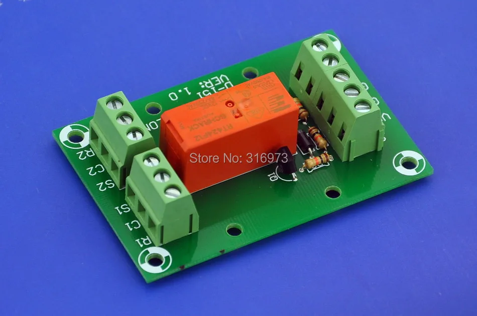 Модуль реле мощности DPDT 8 а Bistable/фиксация катушка 12 в постоянного тока Tyco RT424F12|tyco