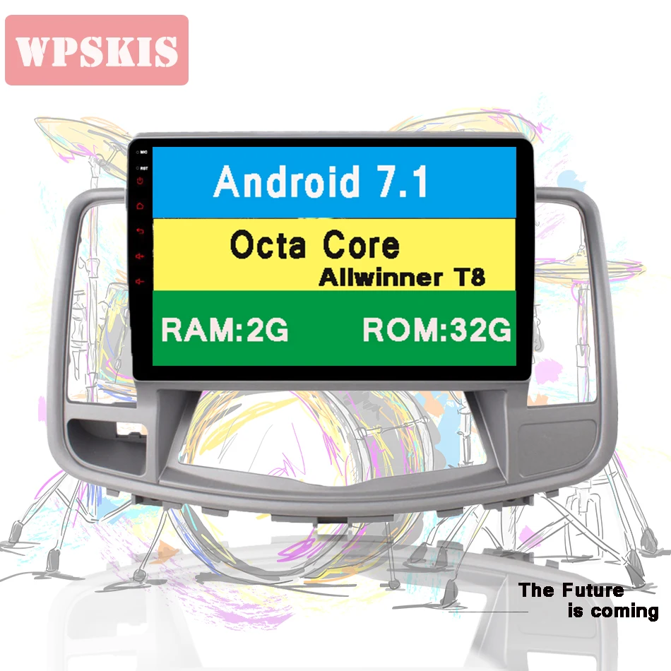 Best car dvd gps navi for Nissan Teana Altima 2008-2012 octa core android 7.1 2+32 G BT/radio/dvr/obd2/tpms/camera Stereo Video audio 0
