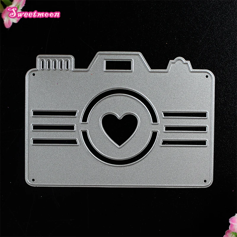 Cameras record love Scrapbook Card Metal Die Cutting Dies For DIY