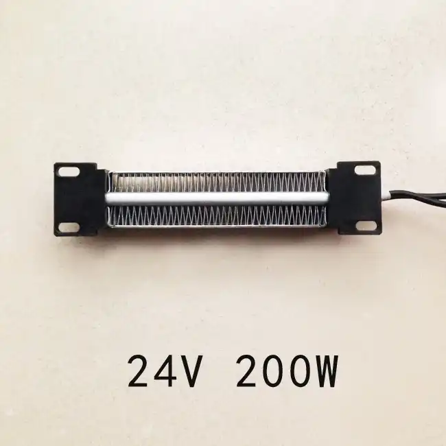 200 Вт AC DC 24 В изолированный PTC керамический воздушный Нагреватель постоянная температура нагревательный элемент 140*32*26 мм - изображение
