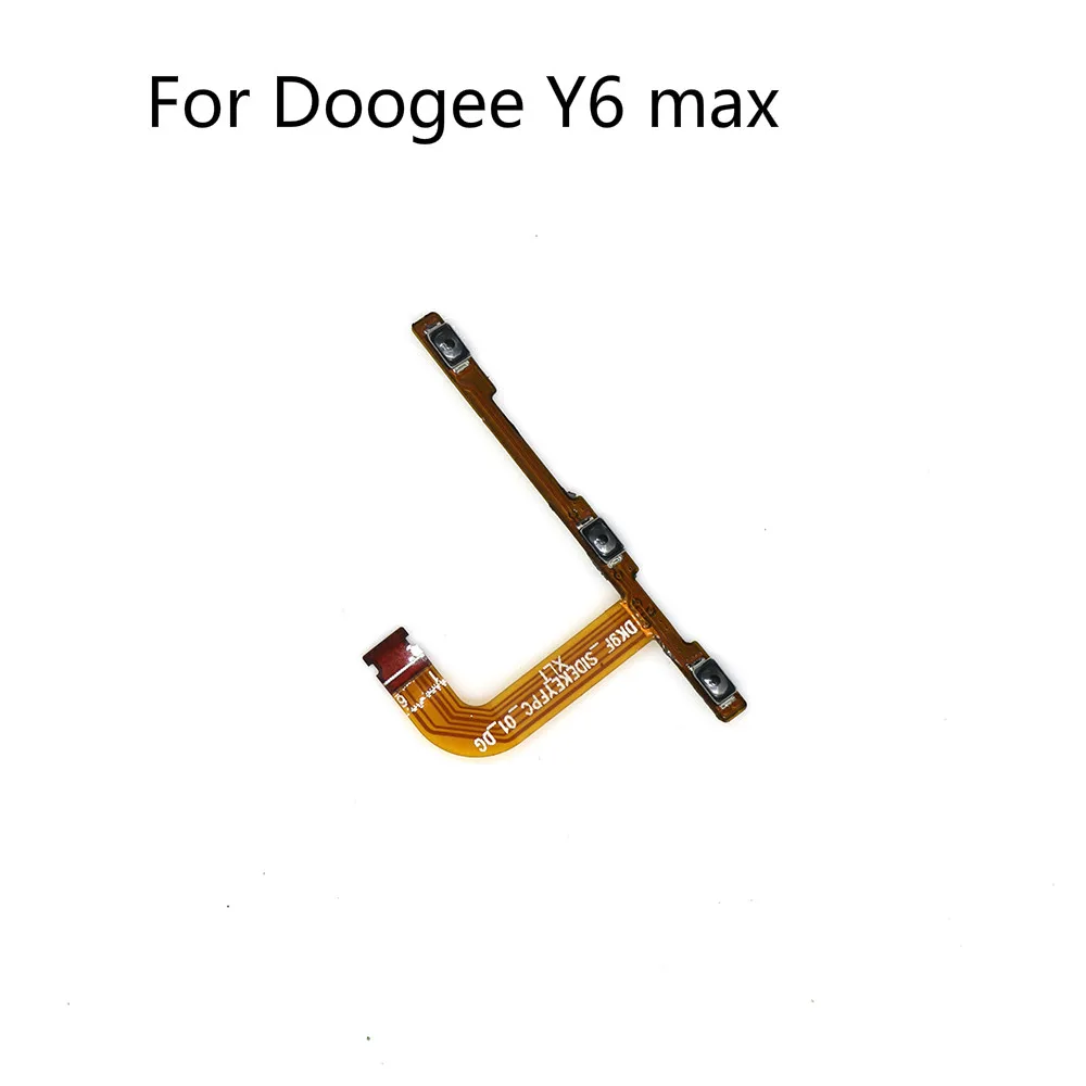 Оригинальный основной Doogee Y6 Макс. Включение/выключение питания + кнопка