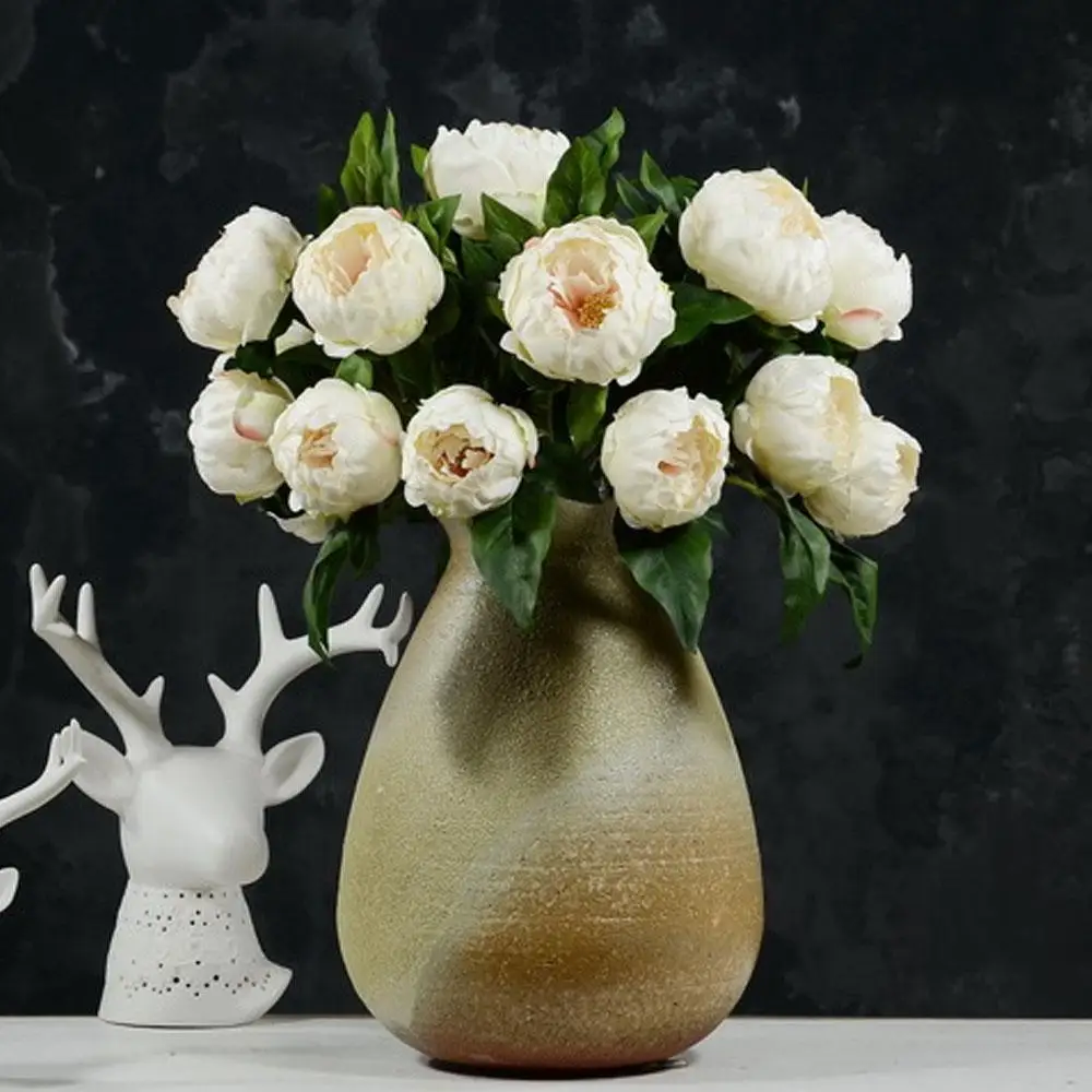 Artificial Penoy Silk Flower Europe Style High Quality Home Wedding