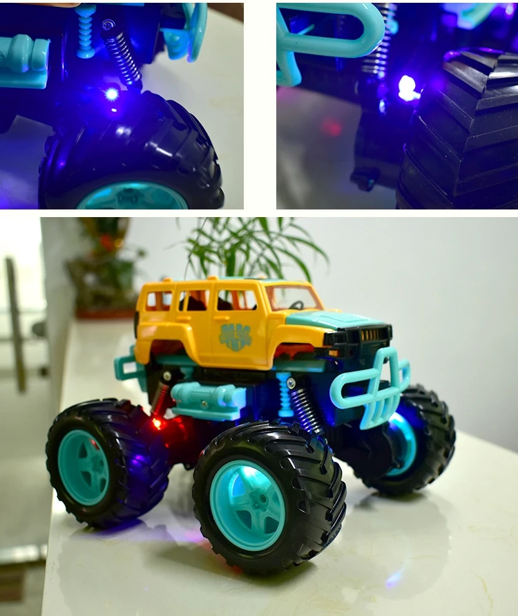 RC автомобиль 4 канала рок сканеры ралли скалолазание 4x4 двойные двигатели Bigfoot