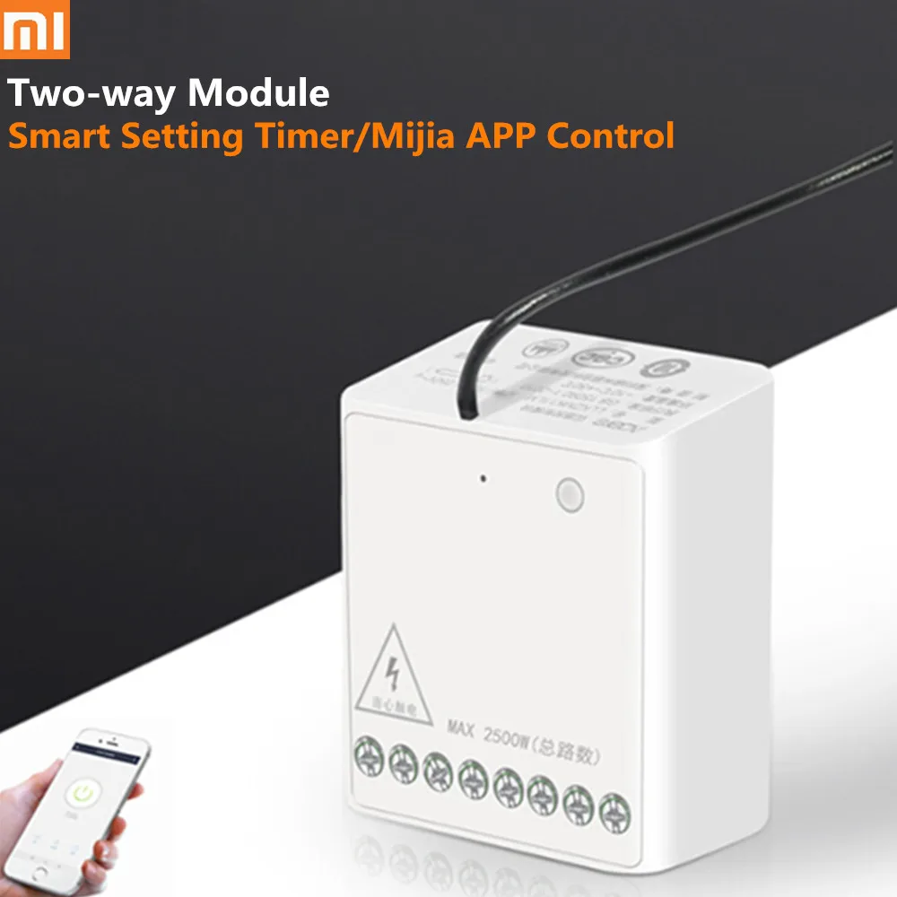 Xiao mi Aqara двухполосный модуль Smart Setting таймер приложение управление Zigbee