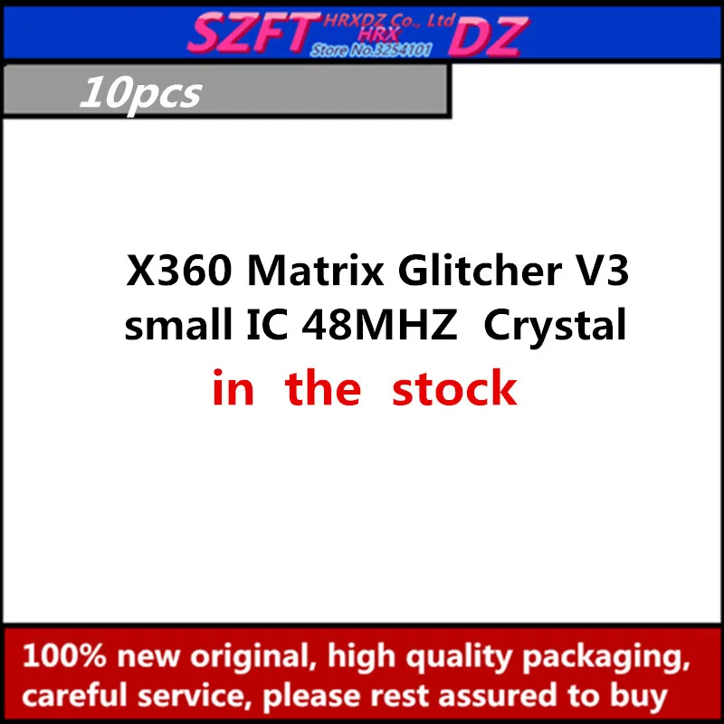 SZFTHRXDZ 10 шт. X360 Matrix Glitcher V3 Blue PCB small IC 48 МГц кварцевый генератор|Соединители| |