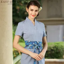 Спа тайский массаж Униформа косметолога салон красоты красивая официантка Красивая медицинская форма женщина медицинское платье платья DD1070