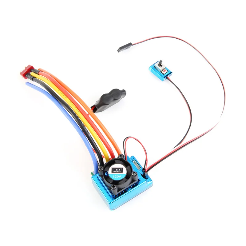 

120A ESC Sensored Brushless Speed Controller For 1/8 1/10 Car/Truck Crawler