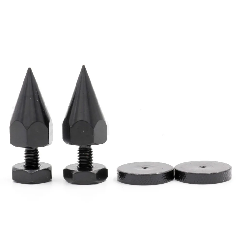 

GHXAMP 4 Sets M6*40mm Speaker Stand Spikes Foot Pad For Subwoofer Bookshelf Speaker Suspension Amplifier CD Player Carbon Steel