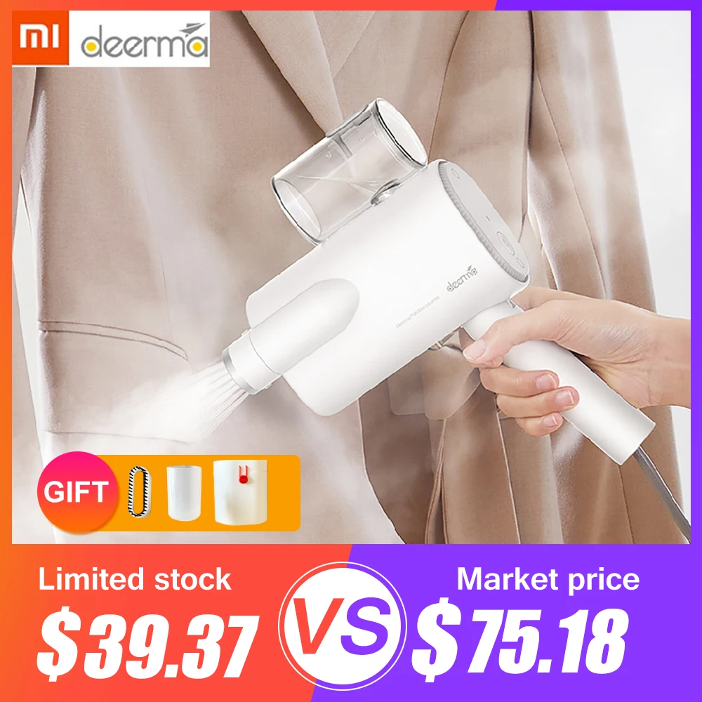 

Xiaomi Deerma DEM-HS006 Foldable Handheld Garment Steamer Steam Iron Household Portable Small Clothes Wrinkle Sterilization