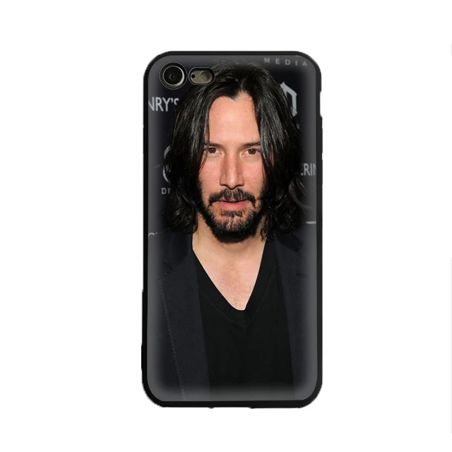 SKEROS Keanu Reeves Silicone TPU Phone Soft Cover For Apple Iphone X 5