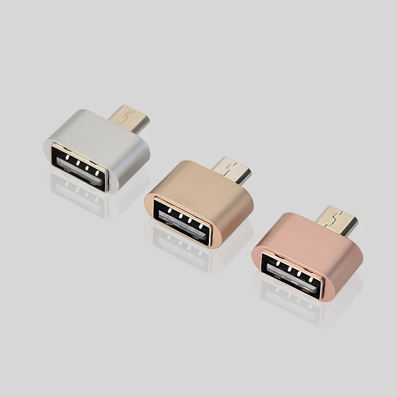 Micro USB To USB OTG Adapter 2.0 Converter For Android Samsung Tablet