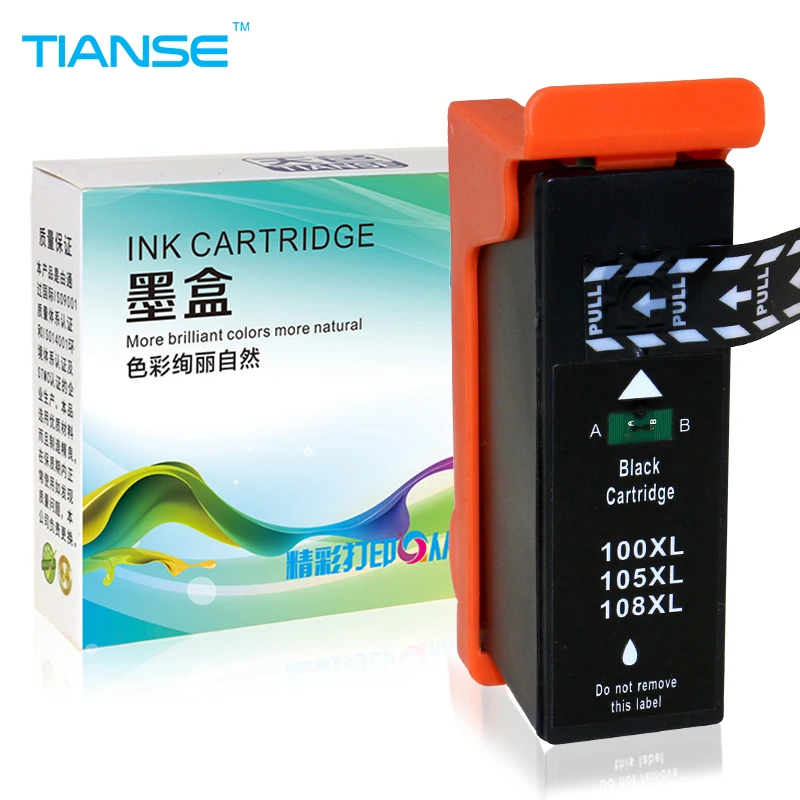 8PK 100XL//105XL//108XL Ink Cartridge for Lexmark Interact S301 S408 S605 Pro708 Pro901