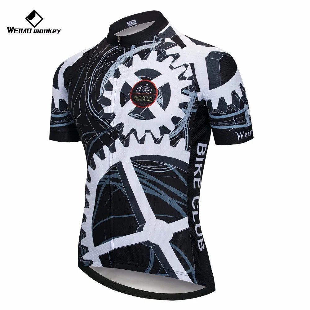 Gear cycling jersey Short sleeve Men's mountain Bike jersey clothing