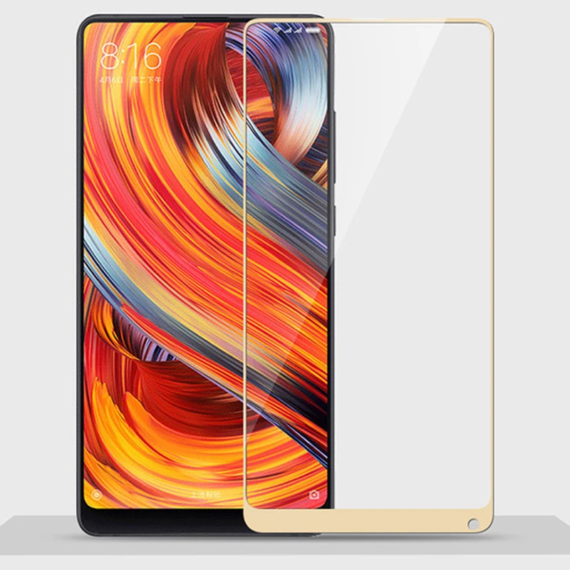2 шт. закаленное стекло с полным покрытием для Xiaomi Mi Mix защита экрана Защитная