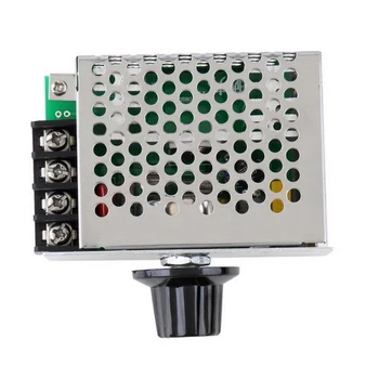 

Anti Spike AC Regulator 4000W 220V AC SCR Motor Speed Controller Module Voltage Regulator Dimmer Mayitr Power Supplies