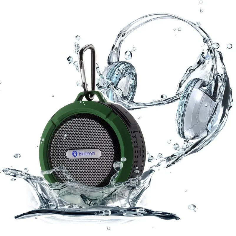 ARYAGO Mini Wireless Portable Waterproof Bluetooth Speaker Outdoor Car TF with Suction Cup HandsFree MP3 Player | Электроника