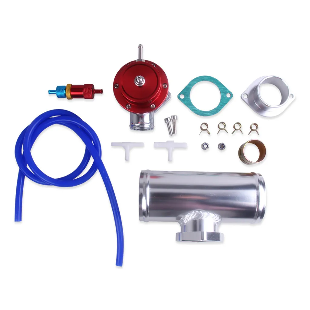 

Universal Size Aluminum alloy Billet Aluminum Type-s Turbo Blow Off Valve Bov Flange Pipe Black 2 Bolt Mounting Design