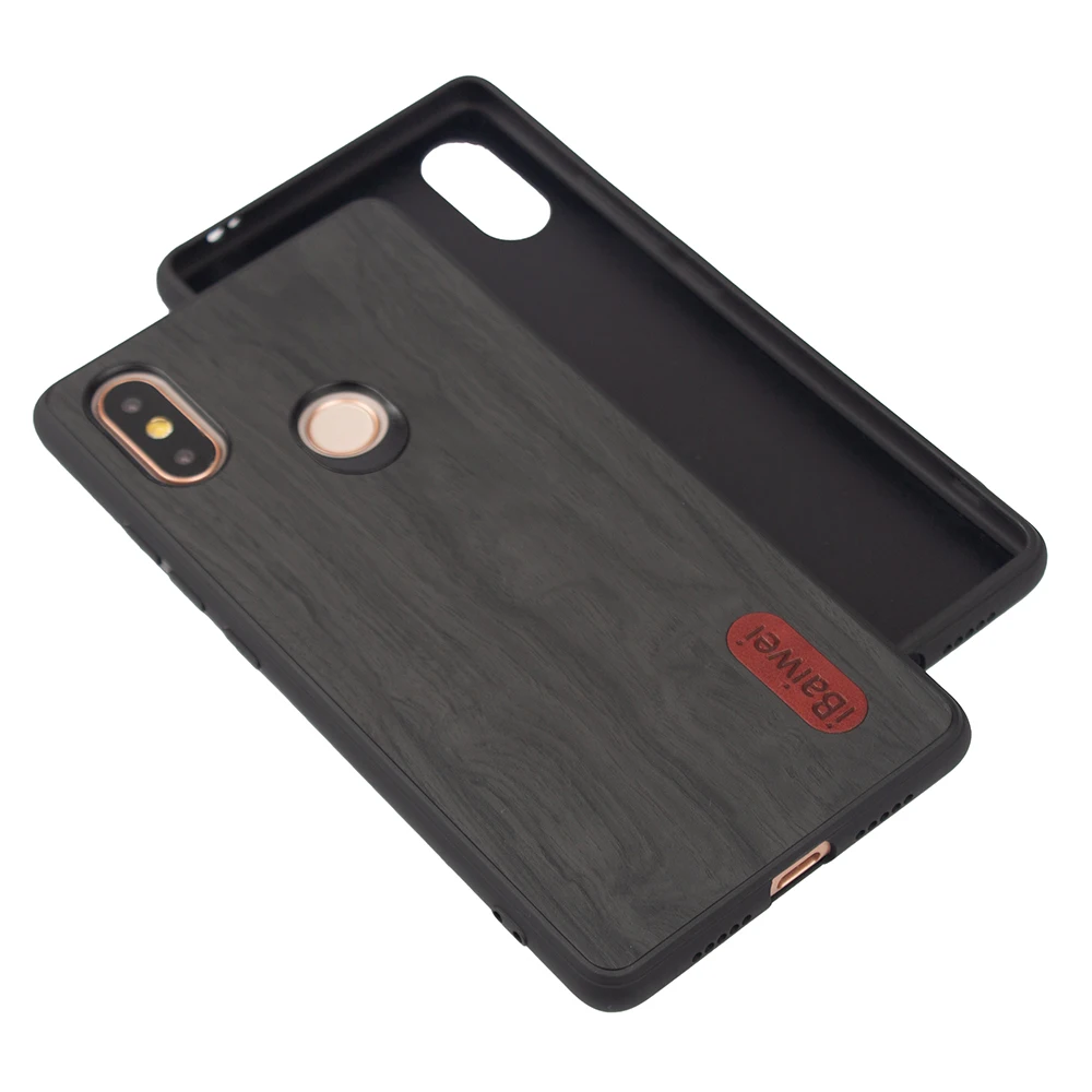 Оригинальный кожаный чехол iBaiwei для Xiaomi mi 8 SE задняя крышка под дерево защитный