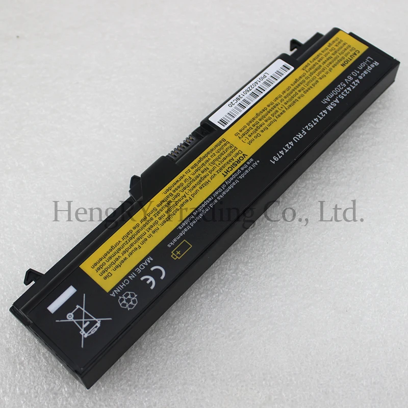 Células de Bateria 5200mah para Lenovo Thinkpad L410 L412 L420 L421 L510 L512 L520 Sl410 Sl510 T410 T410i T420 T510 T520 E525 Bateria - Imagem 2