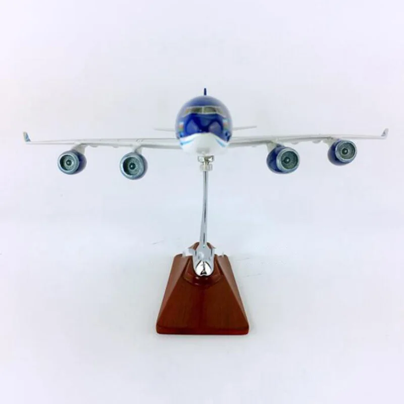 

32CM Airbus A340-600 AZAL AZERBAIJAN Airlines Airplane Model Toys Aircraft Diecast Plastic Alloy Plane Gifts for Kids Husband
