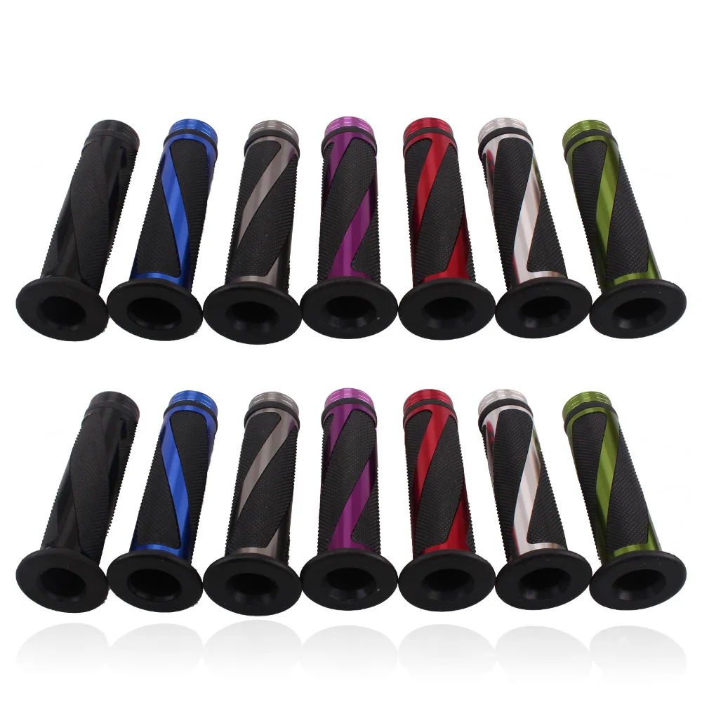 1 Pair Universal Protaper Rubber Motorcycle Racing Bicycle Handle Bar