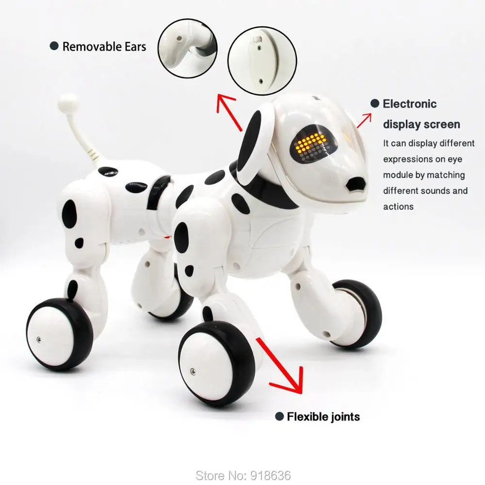 Беспроводной пульт дистанционного управления умный робот собака Ван Син электрическая собака Раннее Образование Развивающие игрушки танец пой для детей Gfit