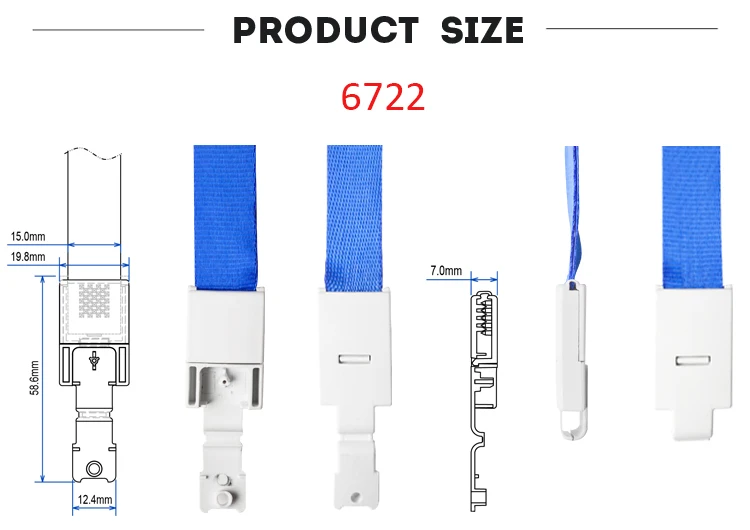 4 шт./лот UHOO шнурки для бейдж ID держатель для карт доступны шнурки оптовая продажа 15 мм 6722 владелец значка